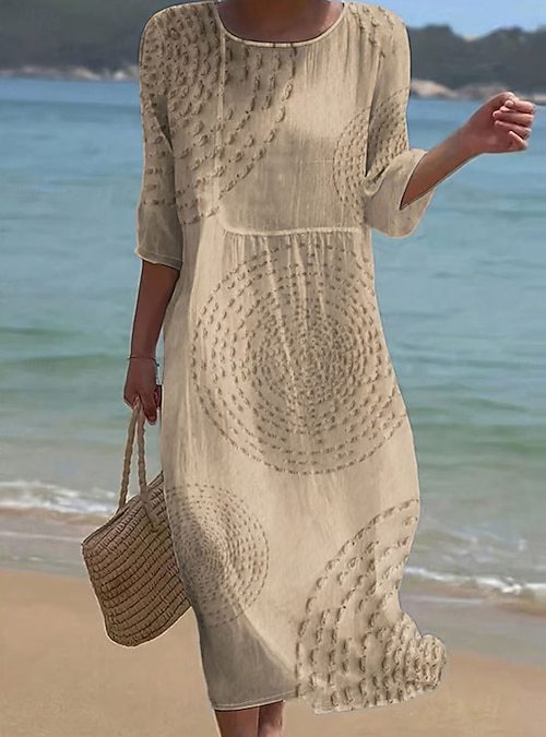 Women's Summer Long Printed Casual Fashion Ladies Skirts