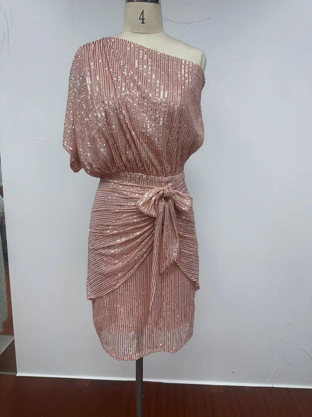 Women's Party Club Ribbon Toast Fashion Popular Mesh Dress
