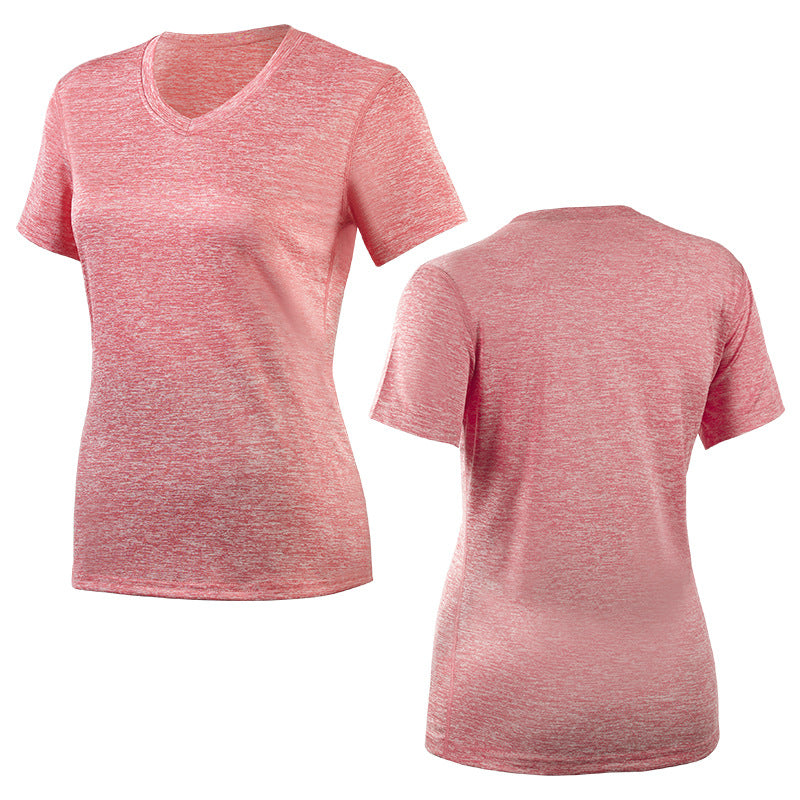 Women's Summer Sports Sleeve Slim Fit Breathable Women's T-shirt
