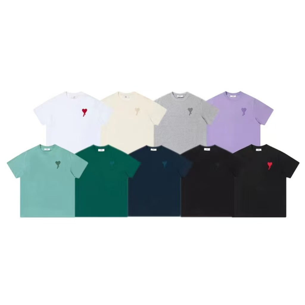 Women's & Men's Cotton Round Neck Fashion Loose Casual Shorts