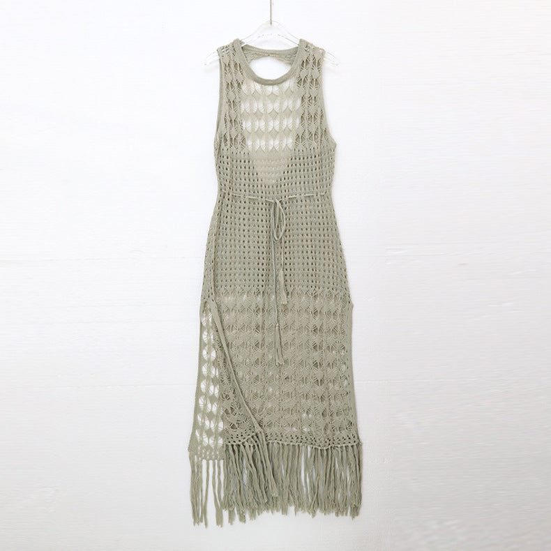 Knitted Sexy Beach Bikini Vacation Swimsuit Dress