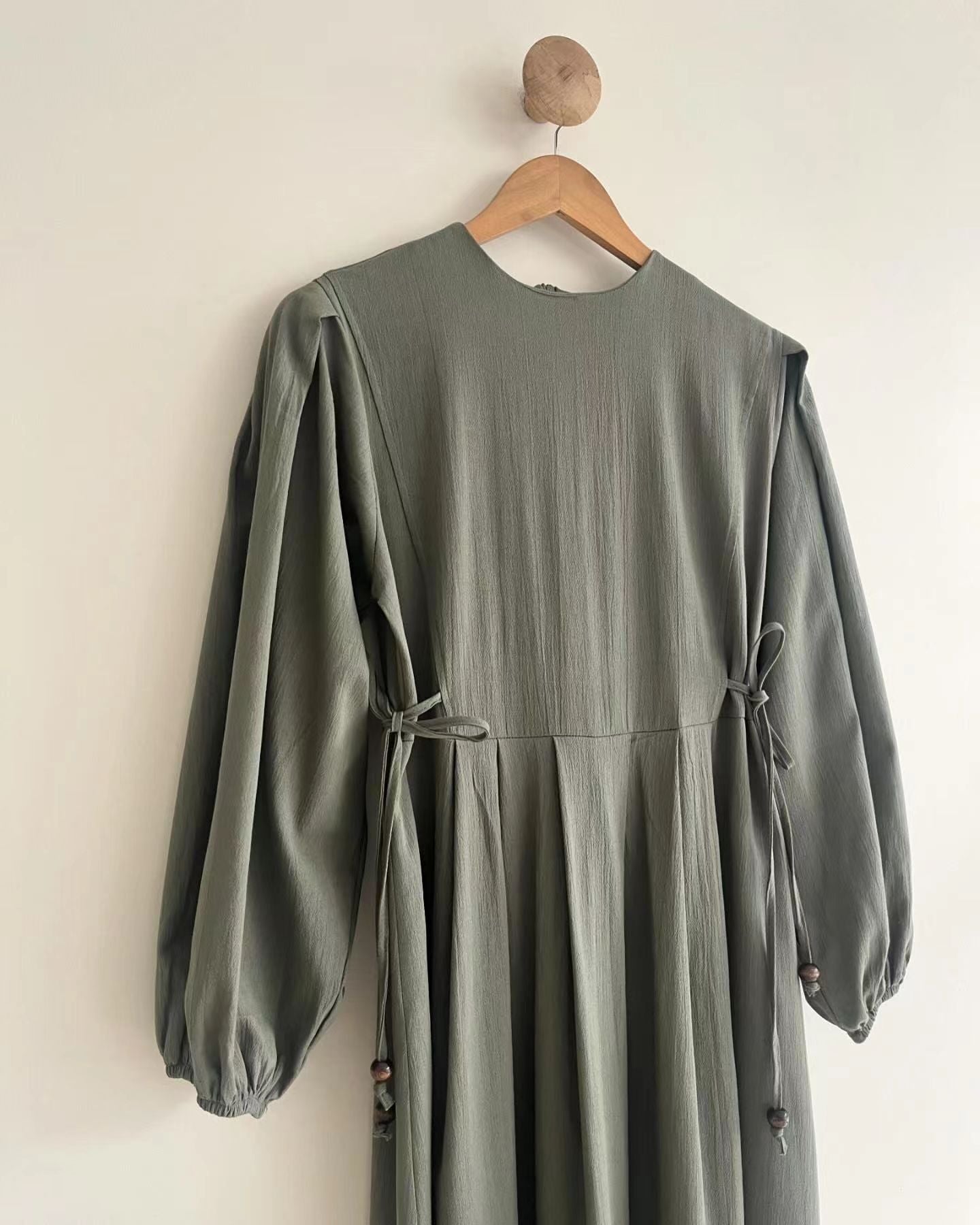 Women's Muslim Style Solid Color Fashion Long Dress