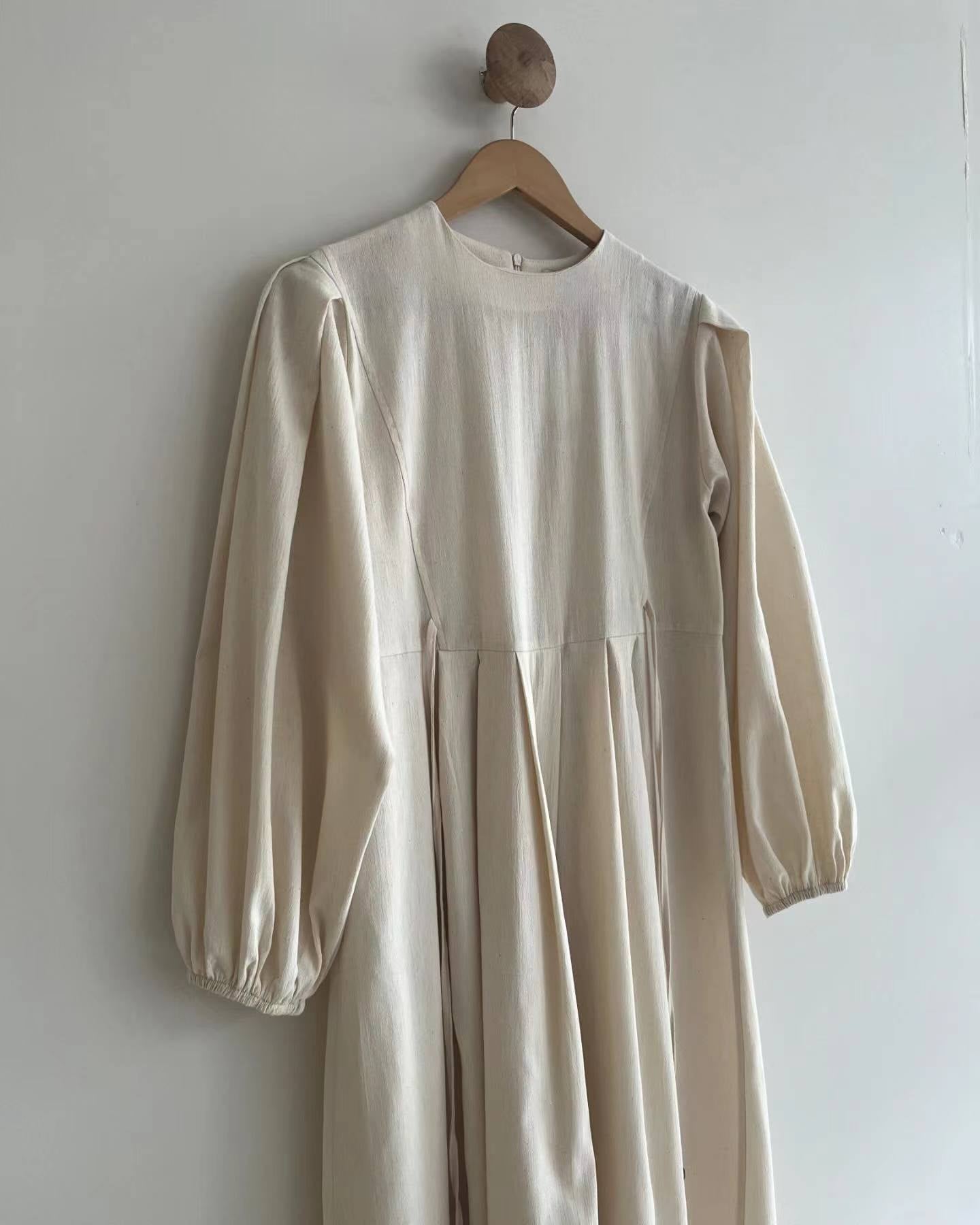 Women's Muslim Style Solid Color Fashion Long Dress