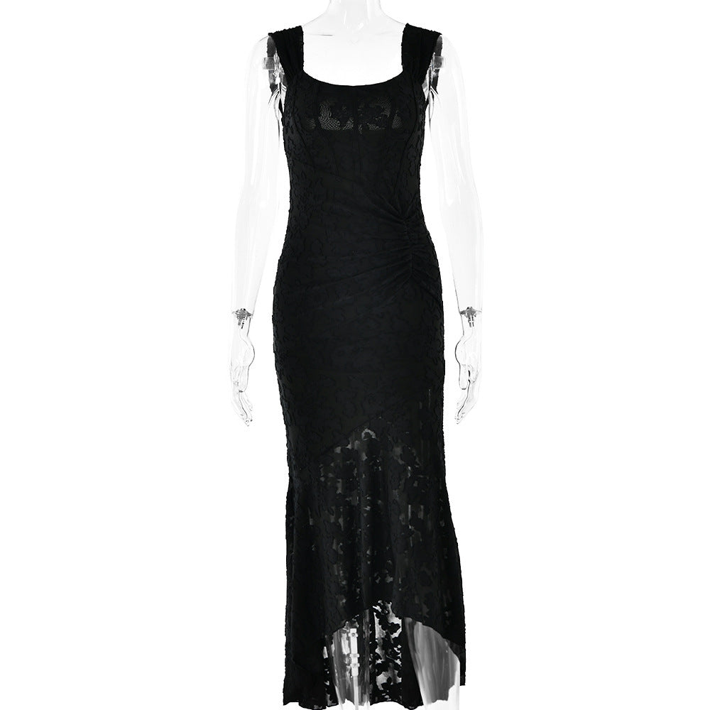 Women's Tube Fashion Sexy Hot Elegant Backless Fishtail Dress