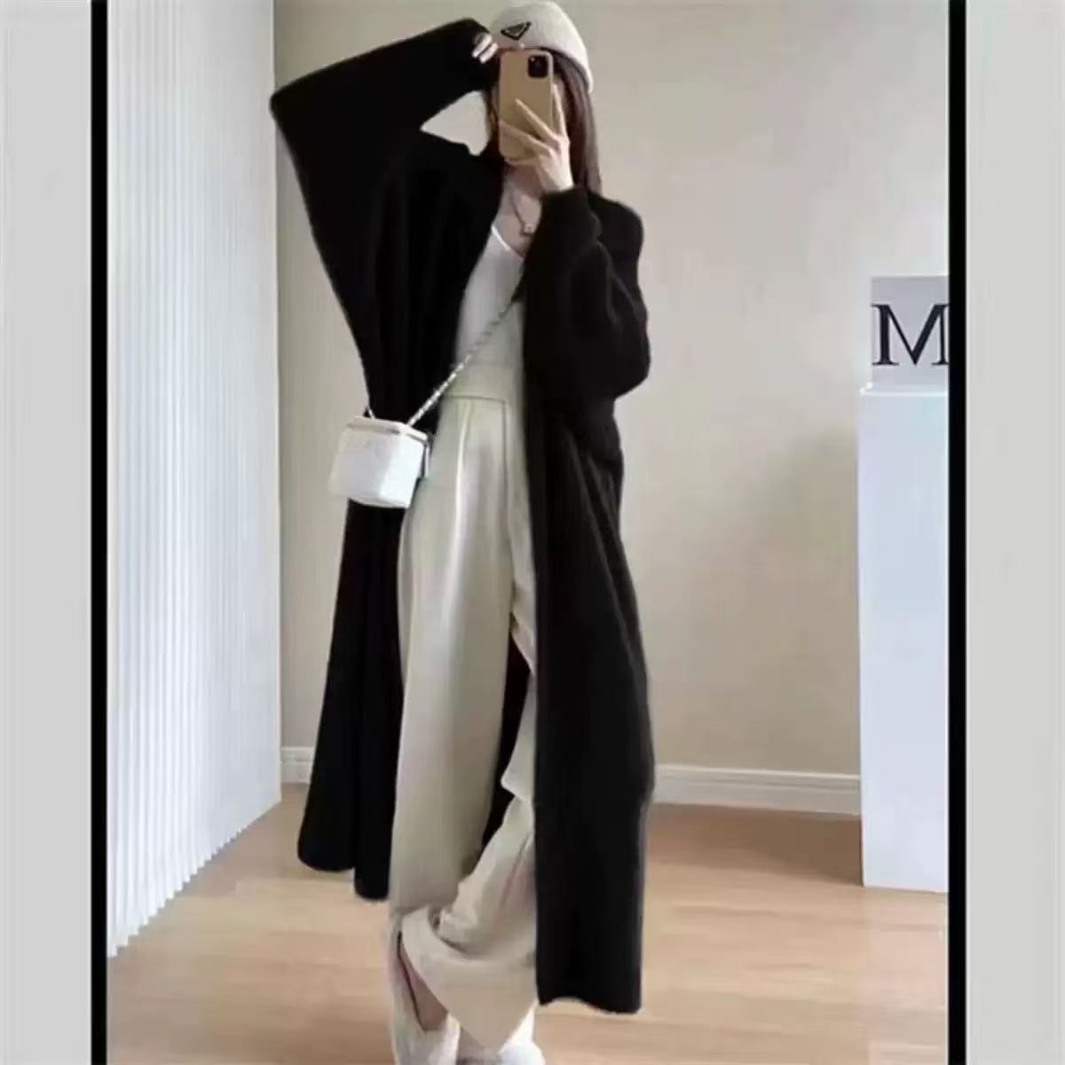 Women's Faux Mink Cashmere Soft Idle Style Knitwear
