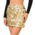 High Waist Sexy Sequined Half-length Dance Skirt