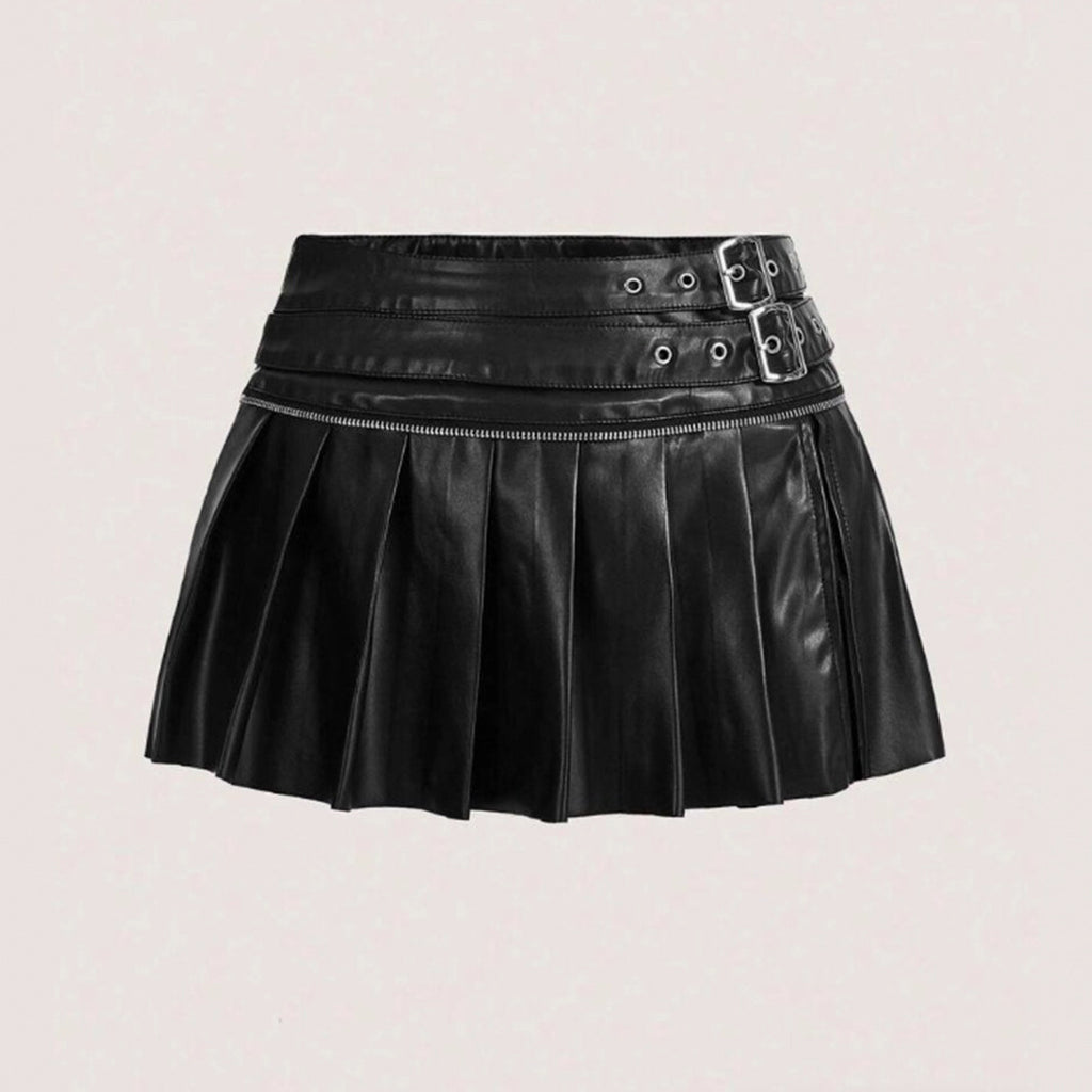 Women's Sexy Hot Pleated Versatile Split Skirt
