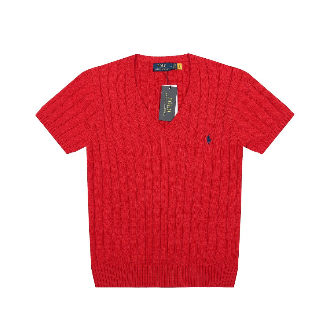 Pullover Embroidery Twist Needle Casual Sleeve Women's Sweater