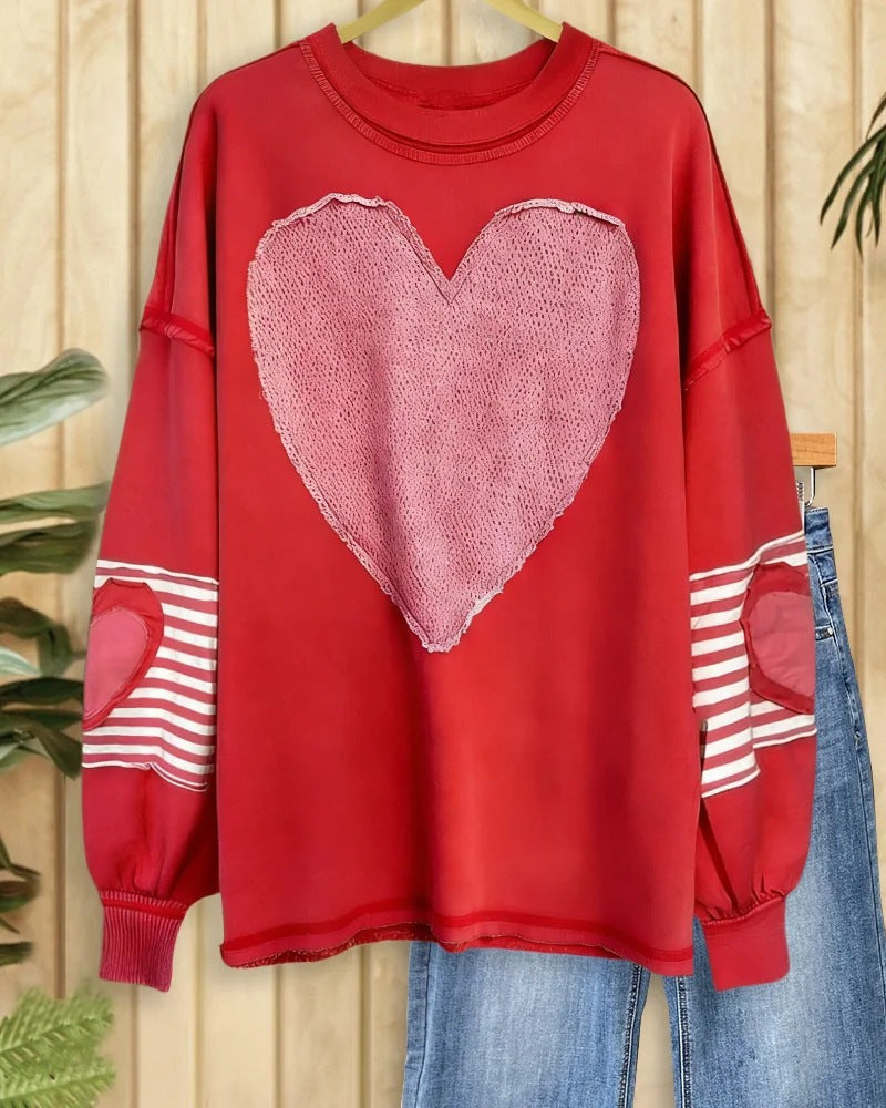 Women's Casual Fashion Comfortable Slim Looking Large Women's T-shirt