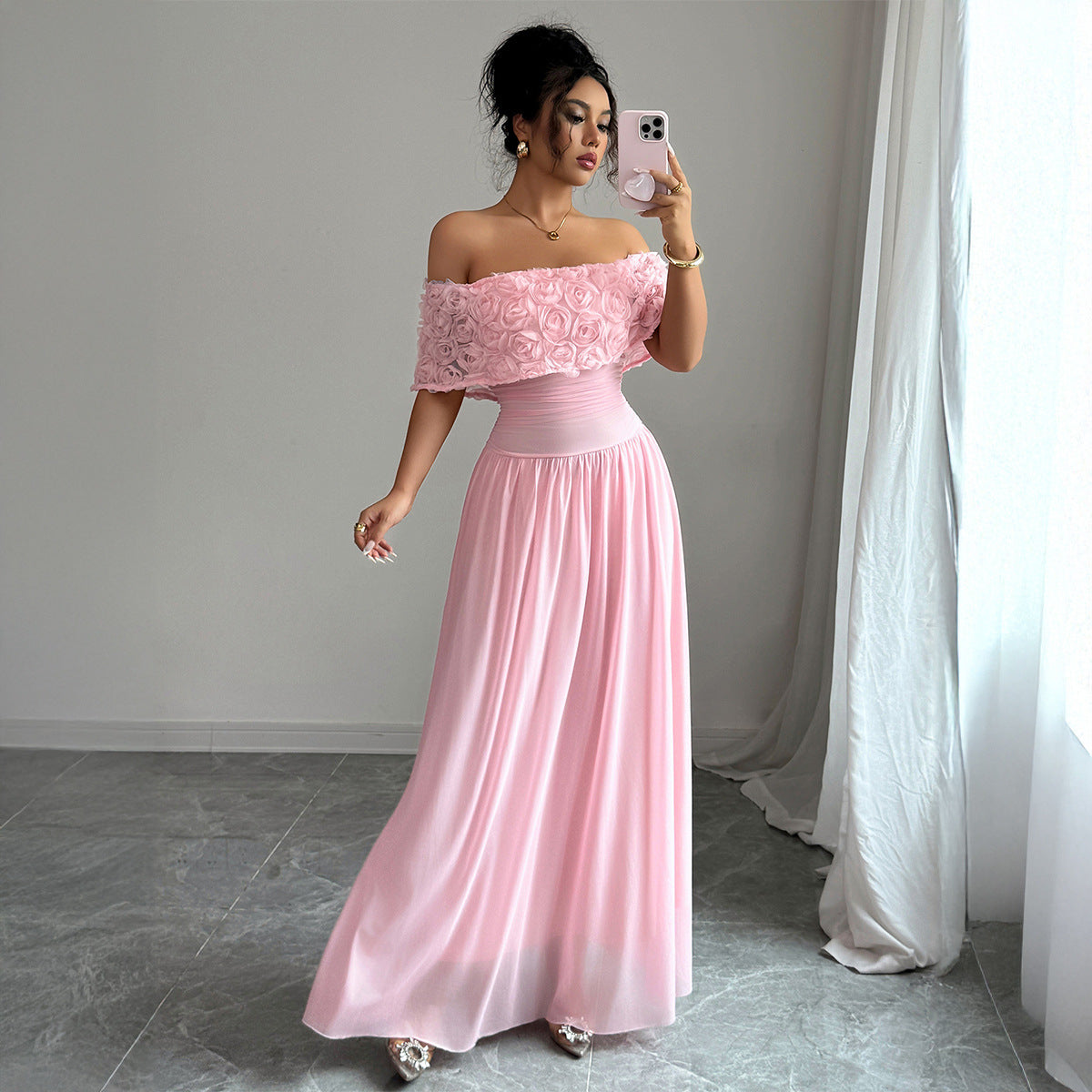 Attractive Women's Elegant Graceful Tube High-grade Dress