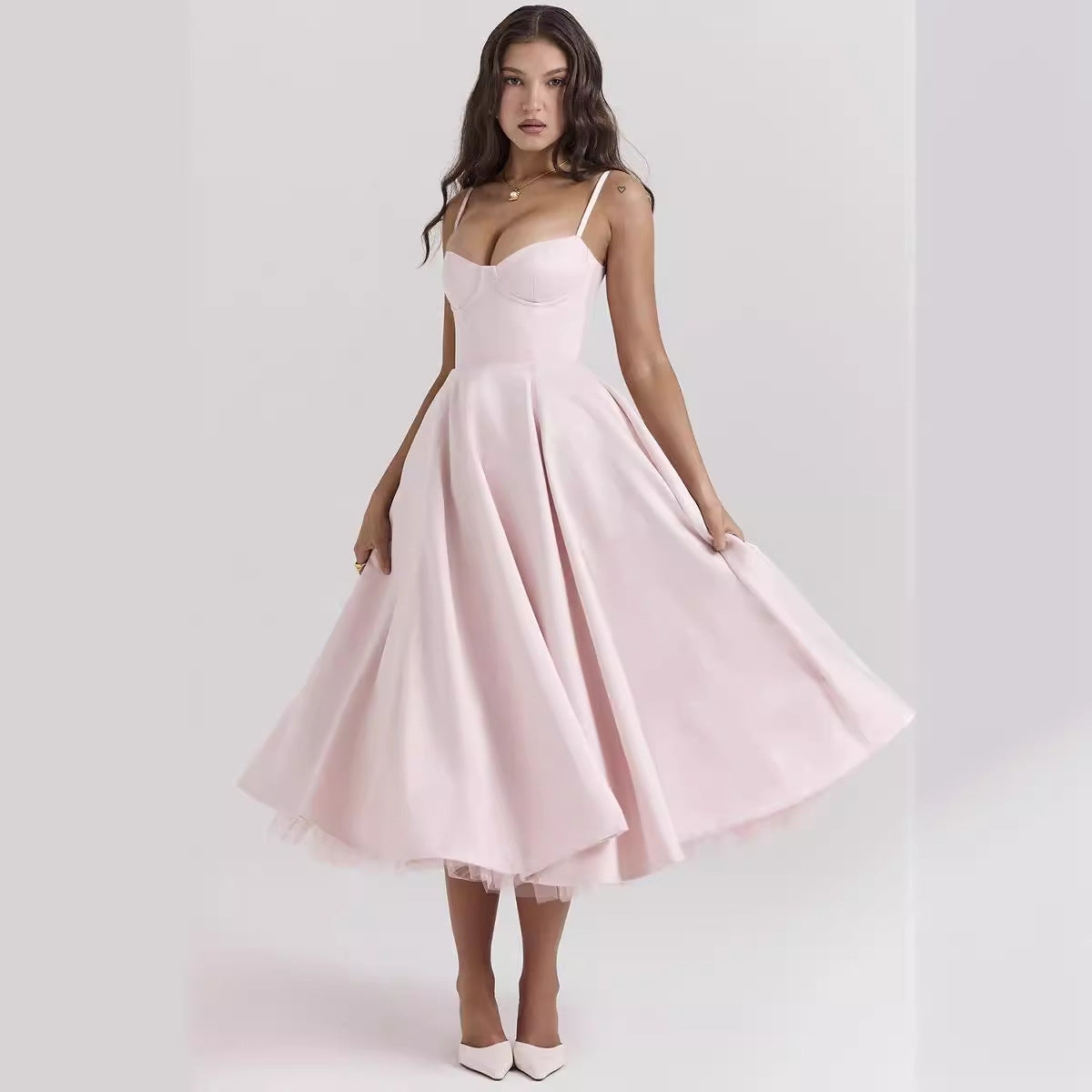 Super Nice Princess French Mesh Large Dress