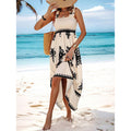 Versatile Women's Beach Holiday Style Printing Dress