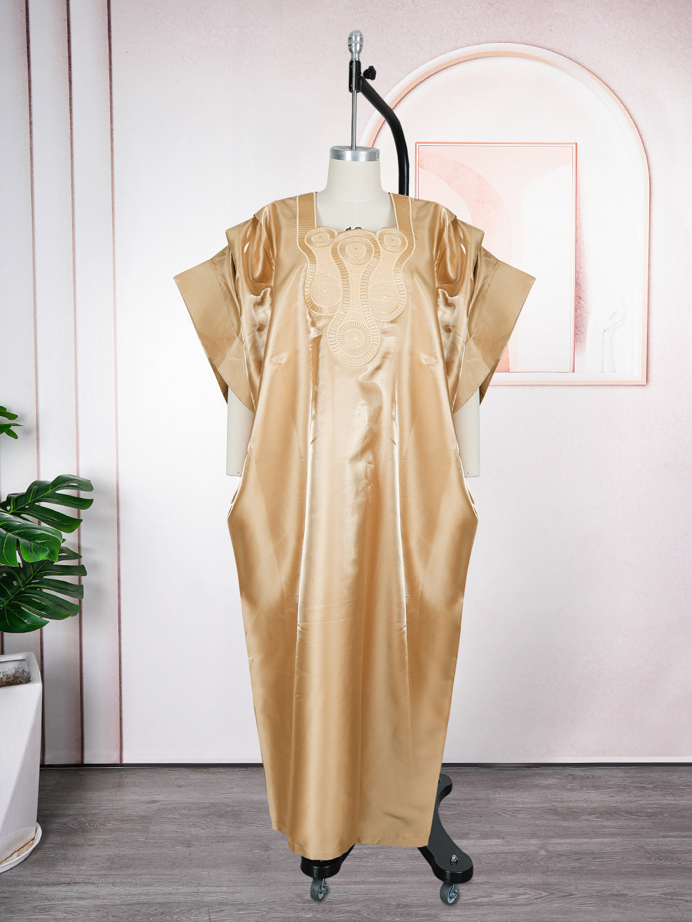 Innovative Cool Women's Embroidered Robe African Dress