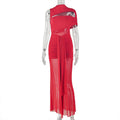 Women's Color Elastic Asymmetric Fashion Hip Round Skirts