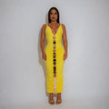Women's Sleeveless Sling Sheath Sexy Fashionable Long Dress