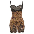 Women's Summer Hot Sexy Backless Lace Splicing Dress