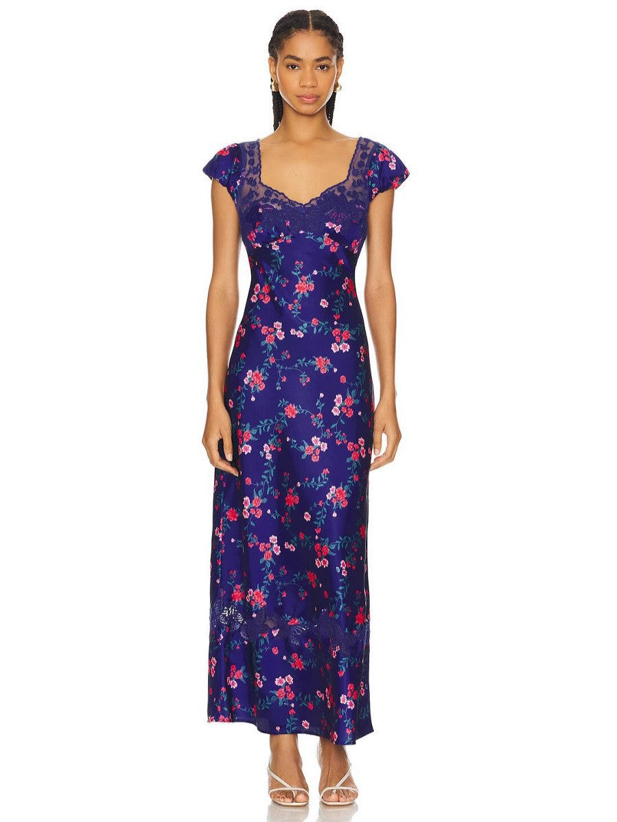 Attractive New Spring Fashion Forged Printed Dress