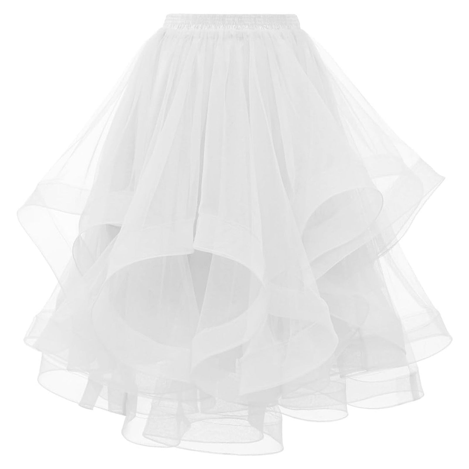 Dance Prom Dress Bridesmaid Fishtail Wave Skirts