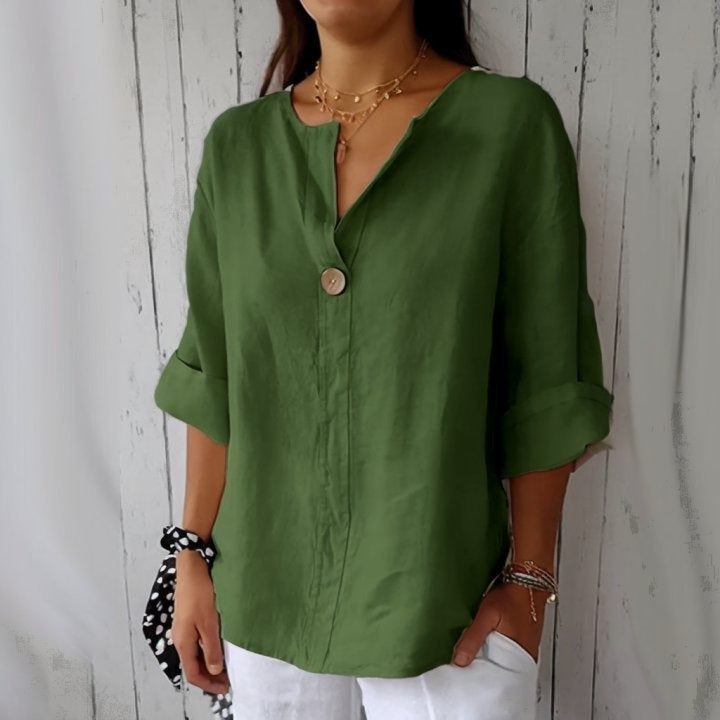 Women's Summer Loose Comfort Casual Cotton Linen Tops