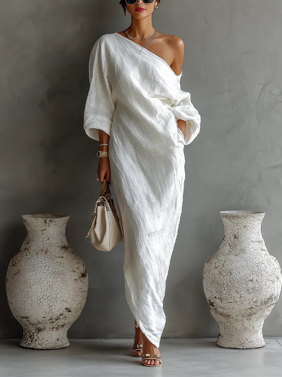 Innovative Glamorous Elegant Breathable Irregular Lazy Dress