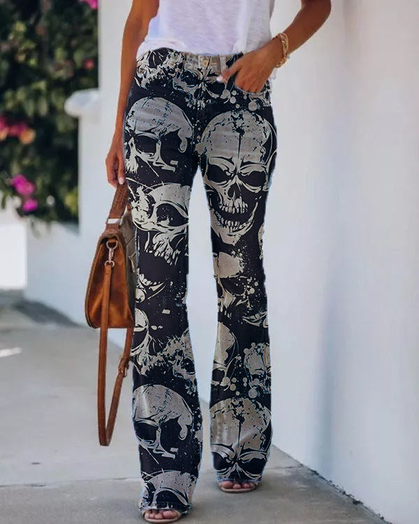 Charming Women's Imitation Casual Trousers Thin Women's Jeans