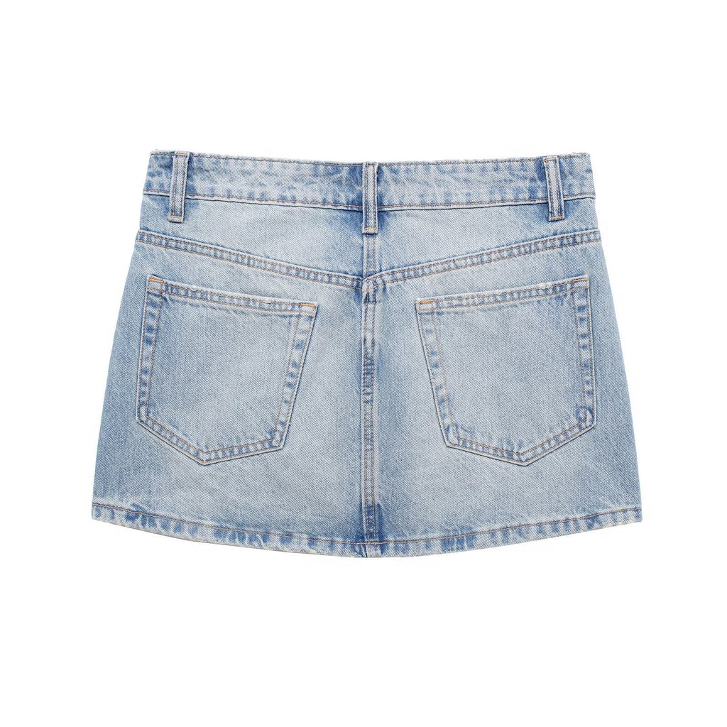 Trendy New Unique Women's Half-length Denim Skirts
