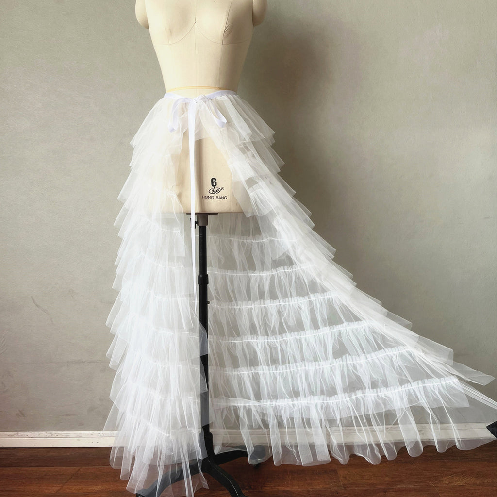 Pettiskirt Gauze Bridesmaid Dress Light Large Swing Mop Skirt