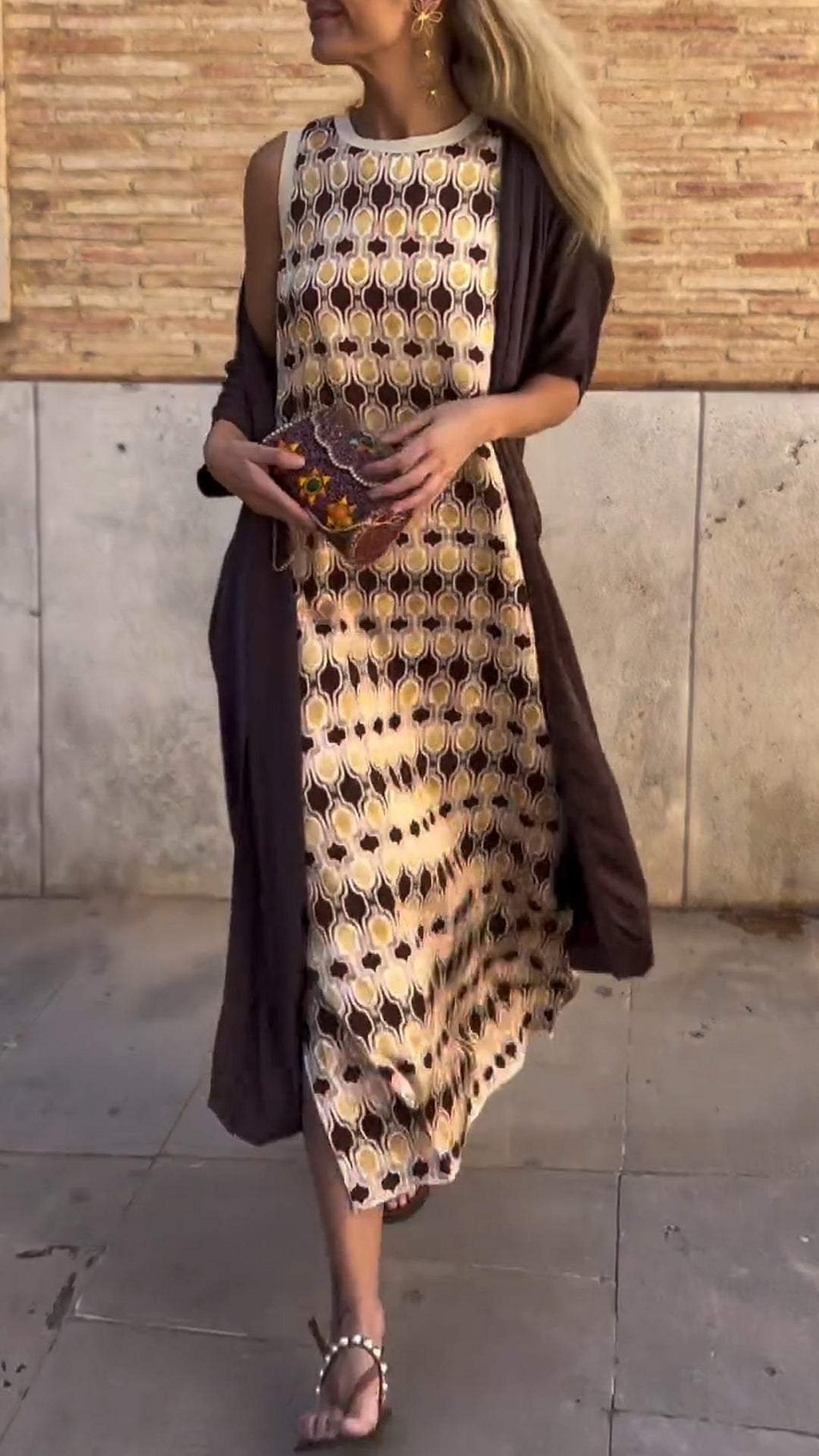 Pretty Graceful Women's Loose Clothes Elegant Dress