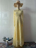 Lace Long Sleeve Autumn Victoria Style Dress