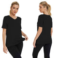 Women's Simple Fashion Pure Color Loose Split Clothing