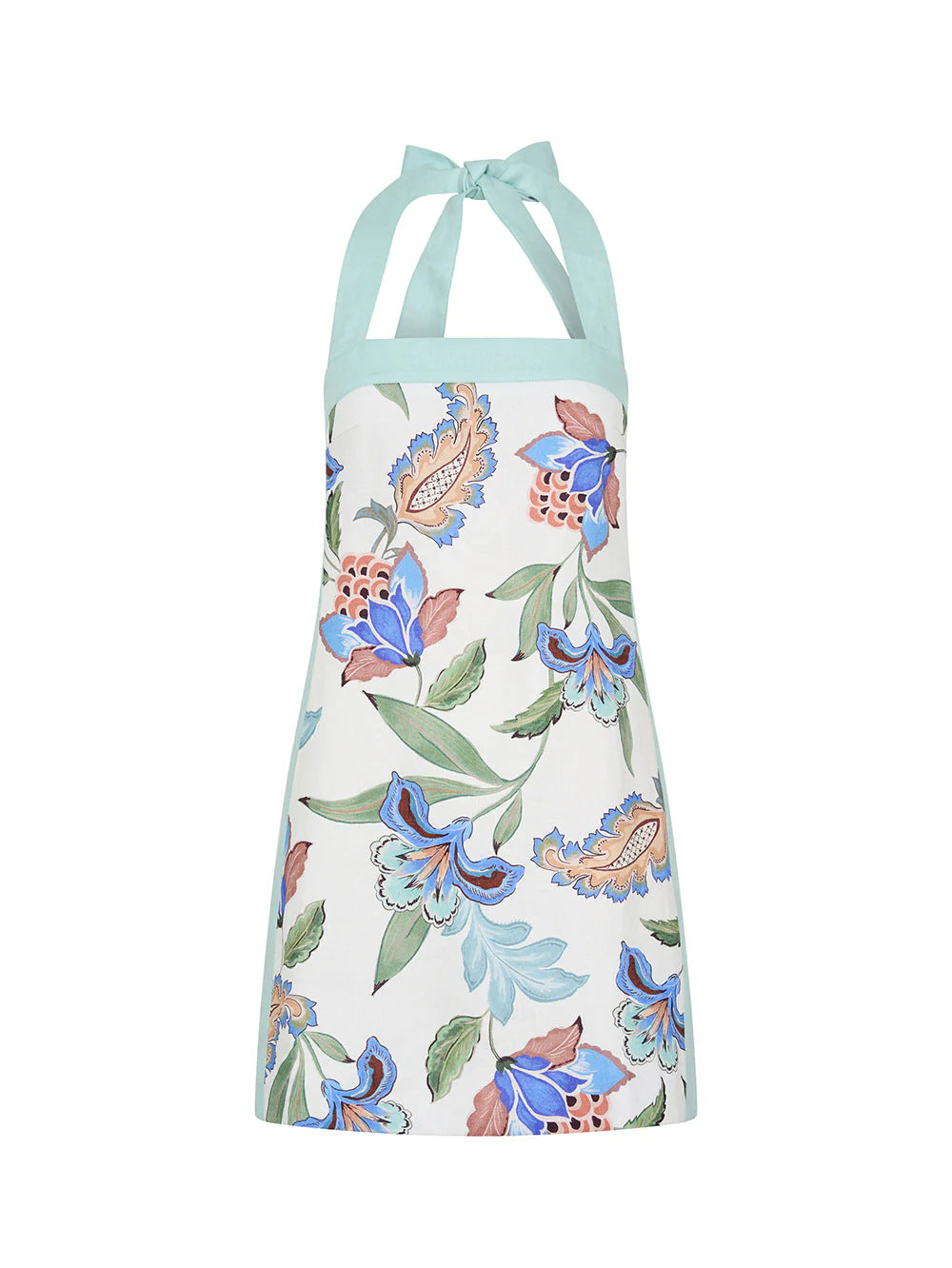 Classic Fashion Casual Linen Multicolor Printing Dress