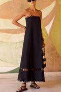Women's Solid Color Sleeveless Fashion Long Skirts