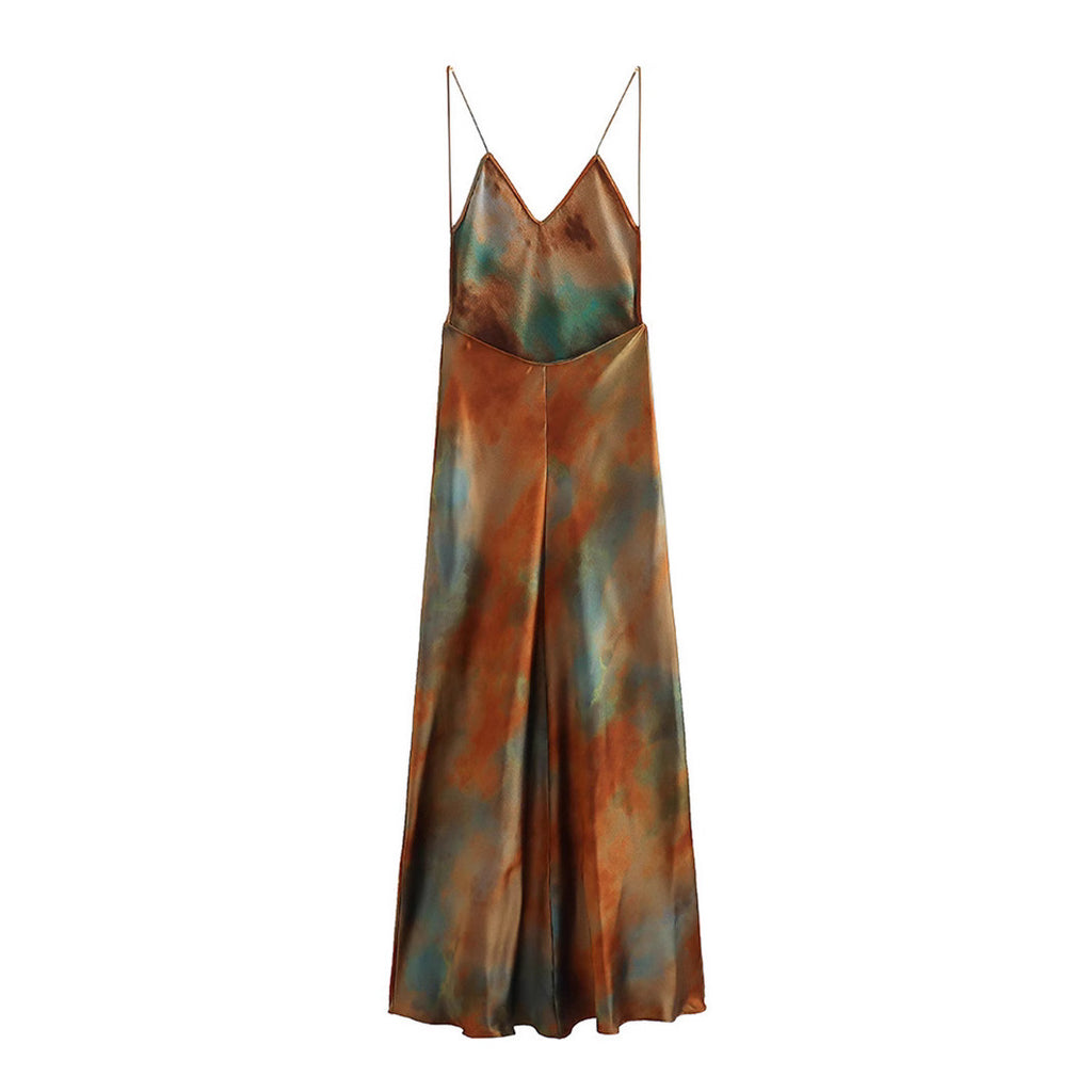 New Classic Women's Sleeveless Mid-length Slip Dress