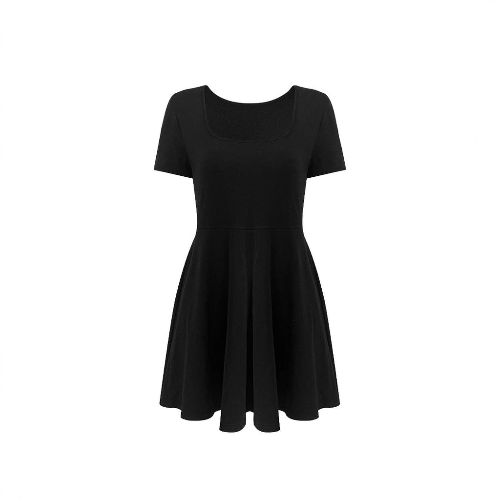 Women's Sexy Low Collar Waist Slimming Two-piece Dress