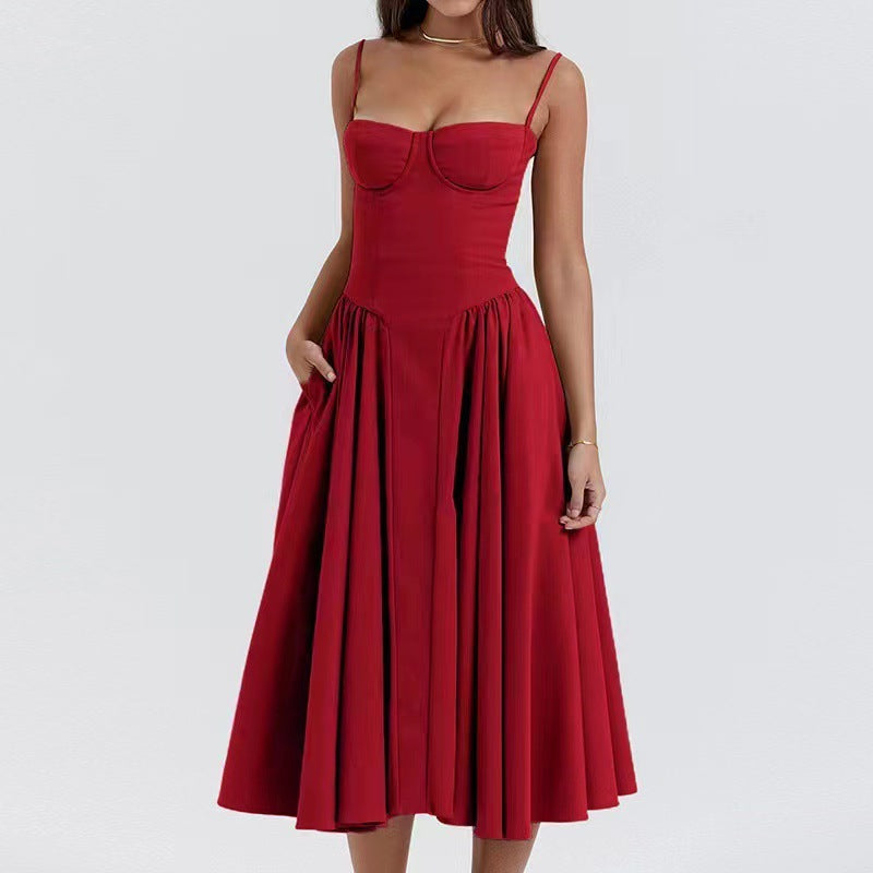 Thick Material Sexy Slim Fit Temperament Skirts