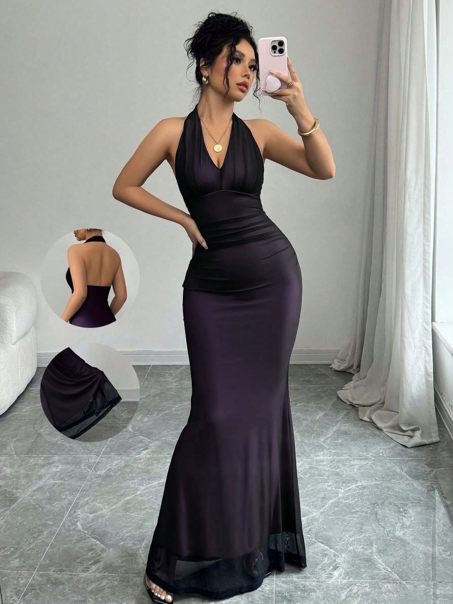 Women's Creative Style Summer Street Sexy Mesh Pullover Skirts