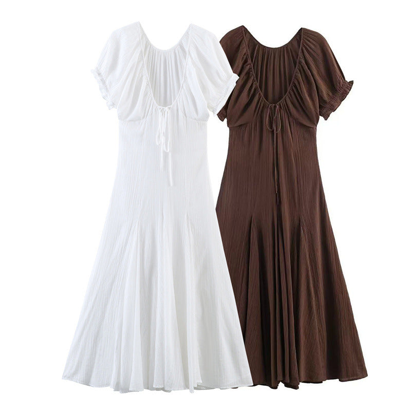 Women's Spring Fashion Sexy Hot Tulle Sleeve Dress