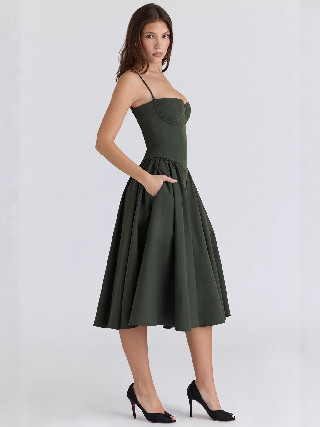 Thick Material Sexy Slim Fit Temperament Skirts