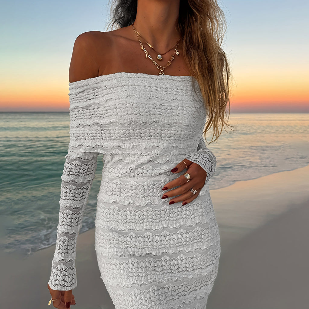Women's Autumn Fashionable Elegant Lace For Dress