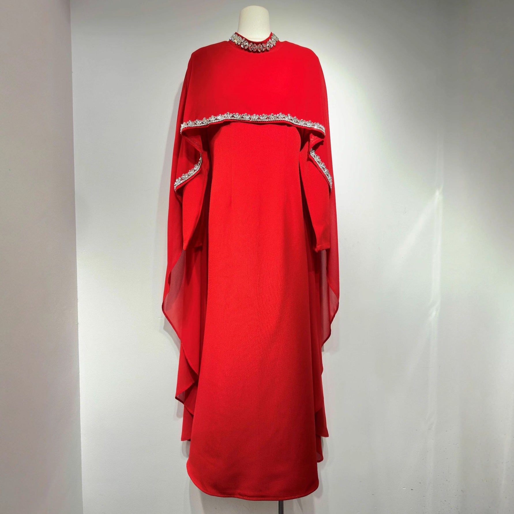 High-grade Cloak Robe Autumn Elegant Long Dress
