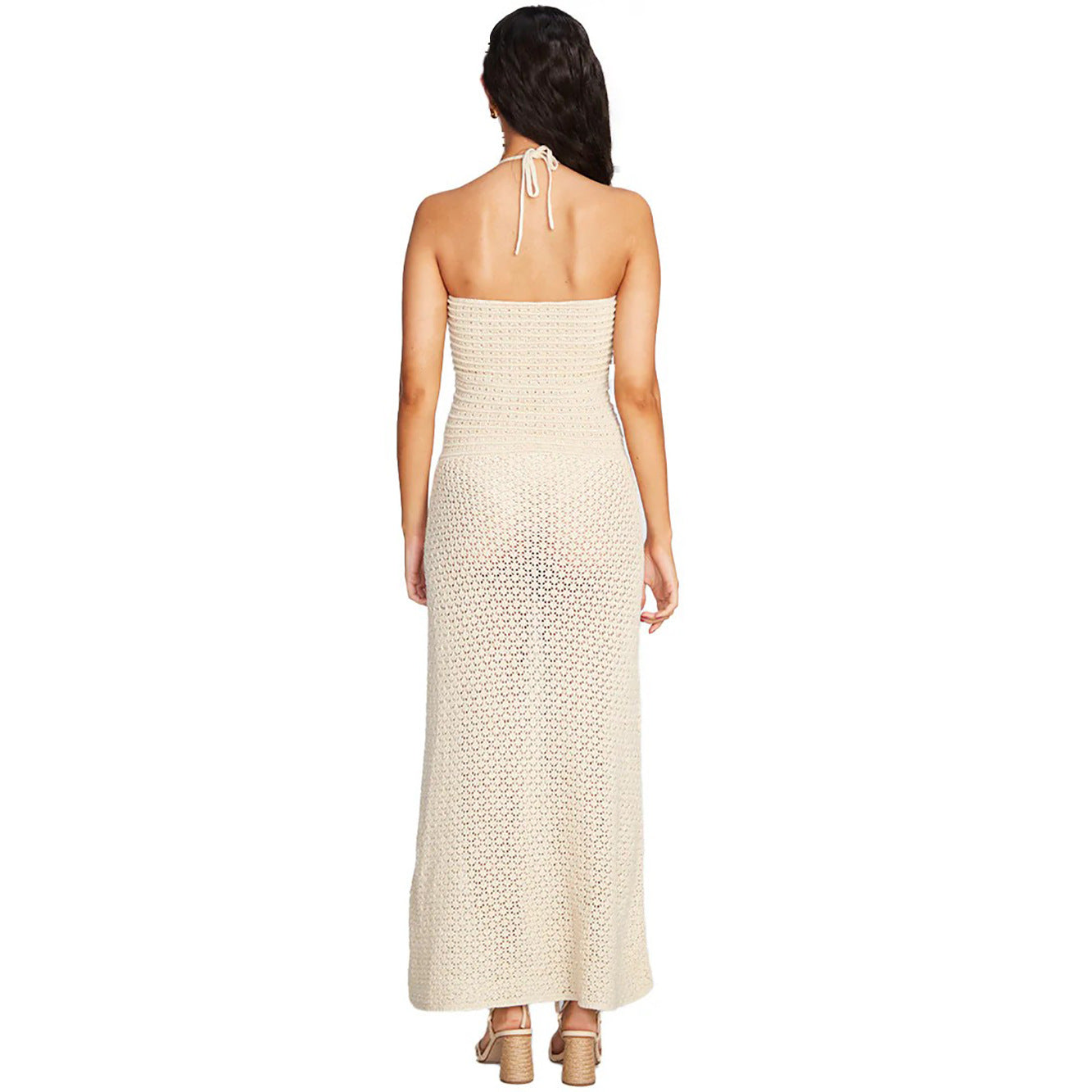 Women's Bikini Summer Fashion Long Backless Vacation Style Dress