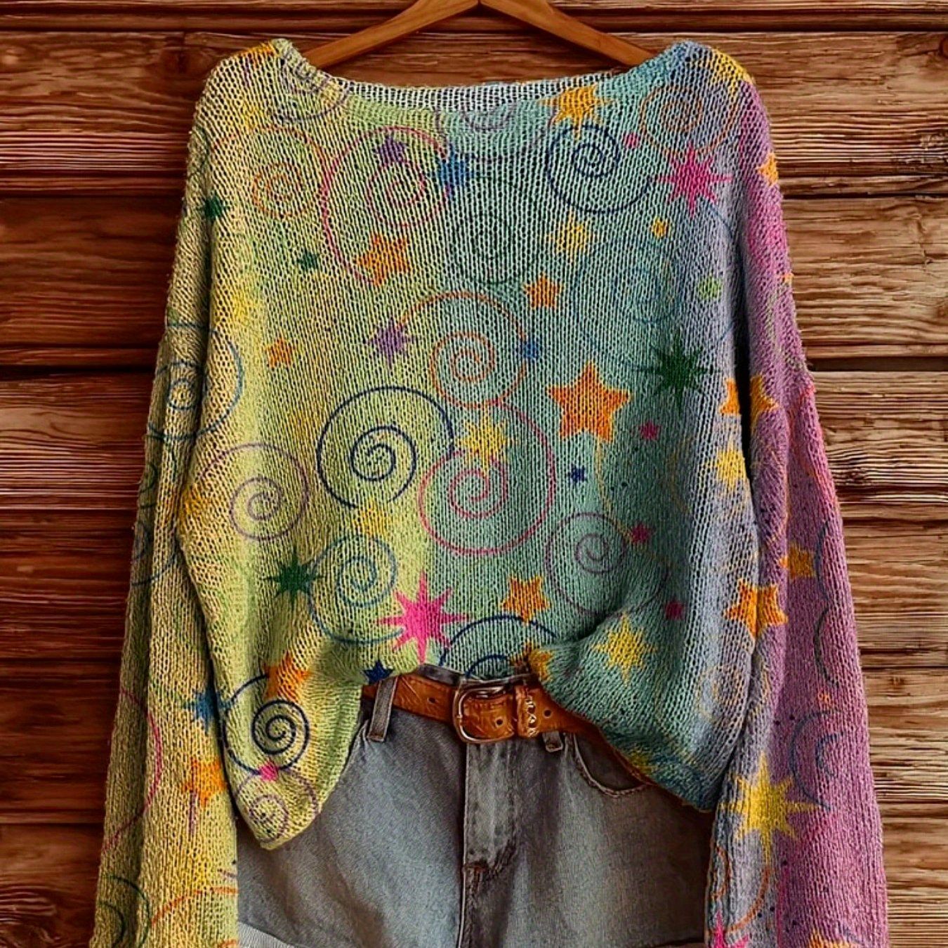Women's Floral Print Autumn Loose Lapels Casual Blouse