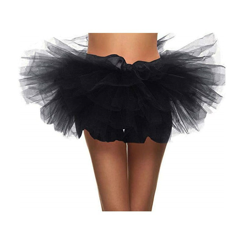 Tulle Pettiskirt Half-length Large Rainbow Color Shorts