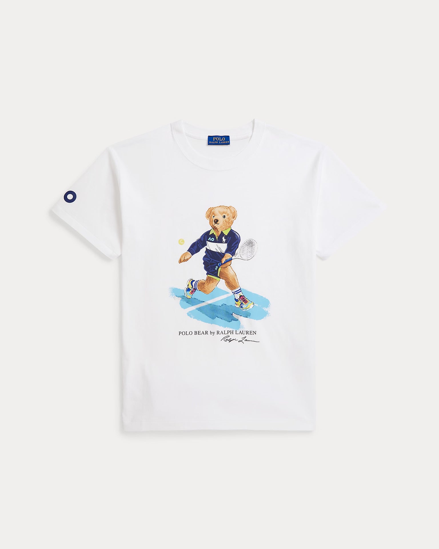 Women's Casual Bear Printed Summer Round Neck Women's T-shirt