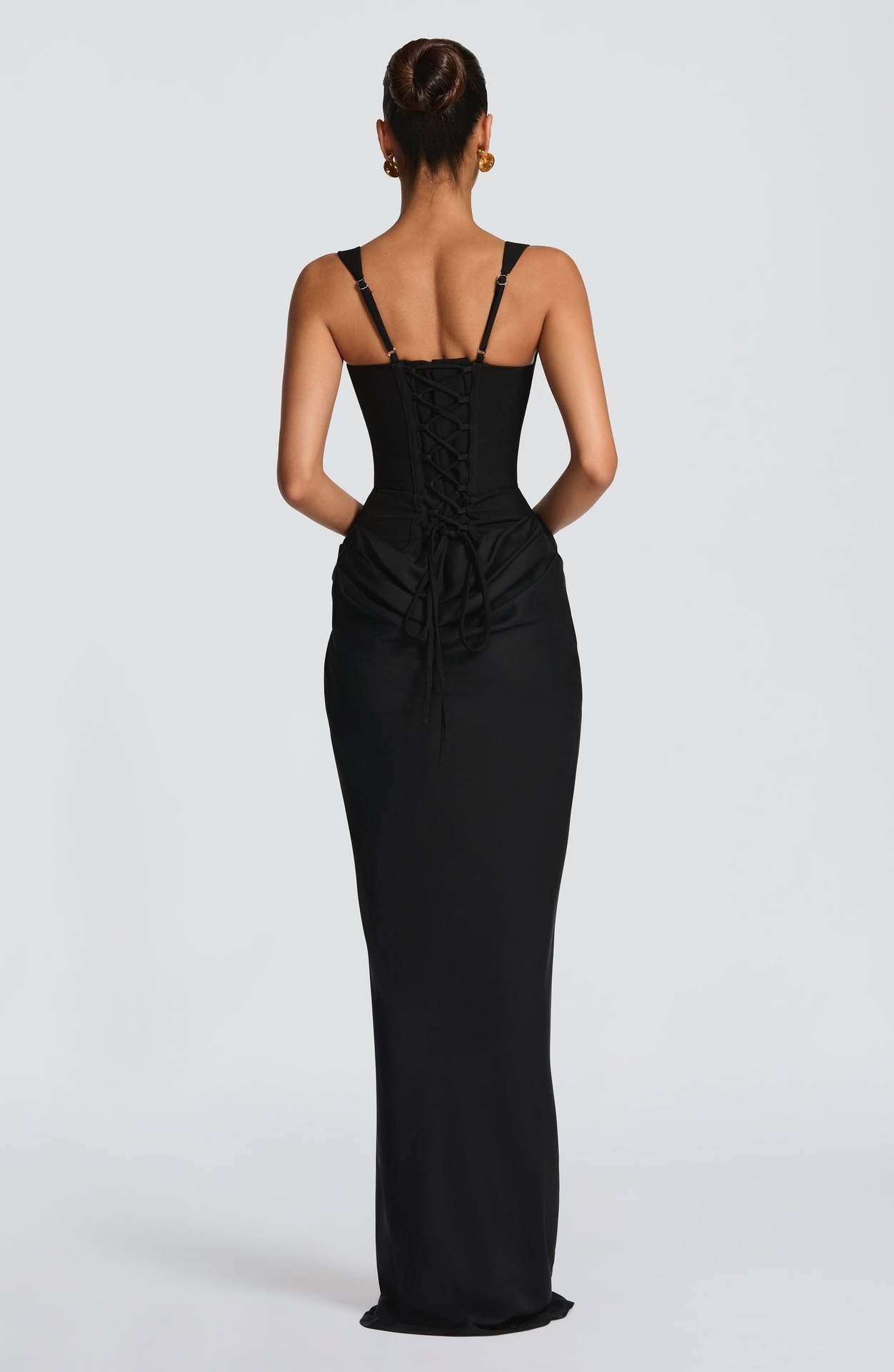 Color Sexy Fashion Sleeveless Pleated Square Collar Dress