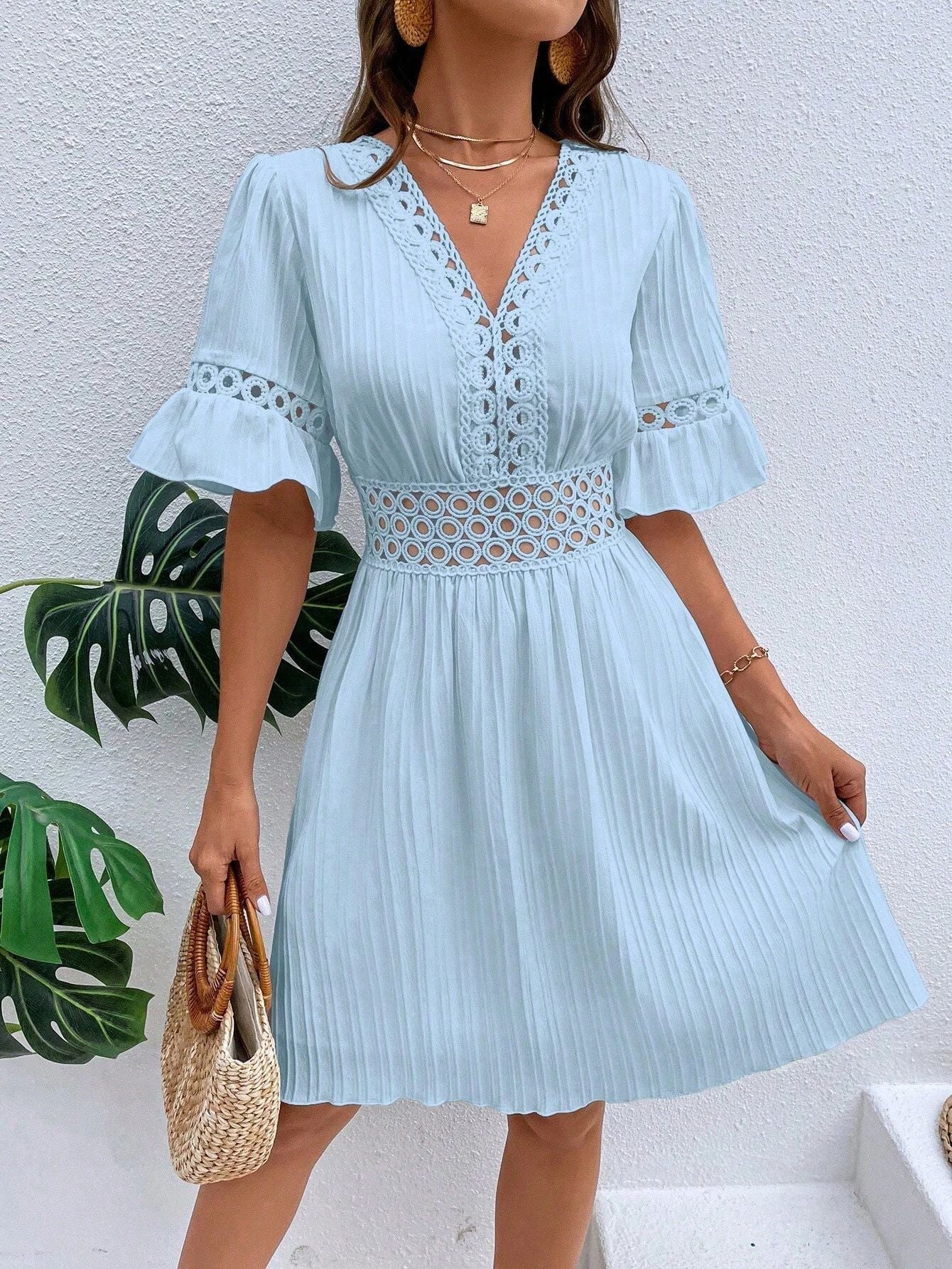 Cool Women's Lace Ethnic Fashion Female Dress
