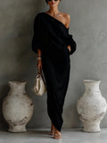 Innovative Glamorous Elegant Breathable Irregular Lazy Dress