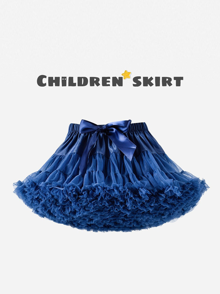 Adult Christmas Tulle Dance Performance Pettiskirt Skirt