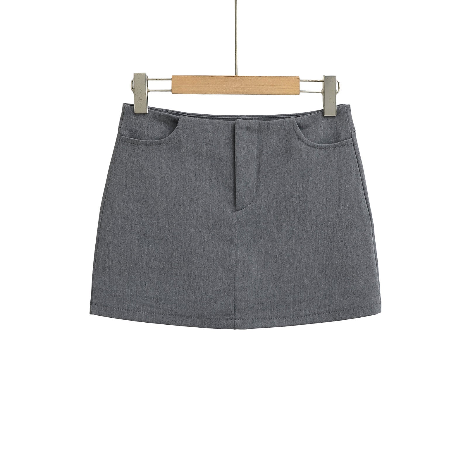 Spring Simple Basic Hot Sexy Hip Skirt