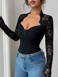 Women's Knitting Long Sleeve Slim Fit Slimming Women's T-shirt